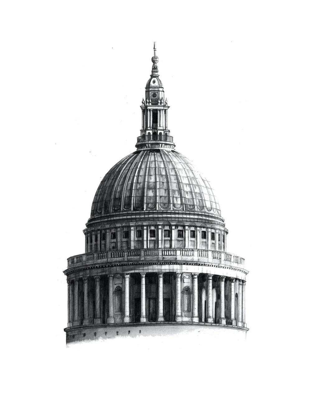 St Paul's Cathedral - by Minty Sainsbury
